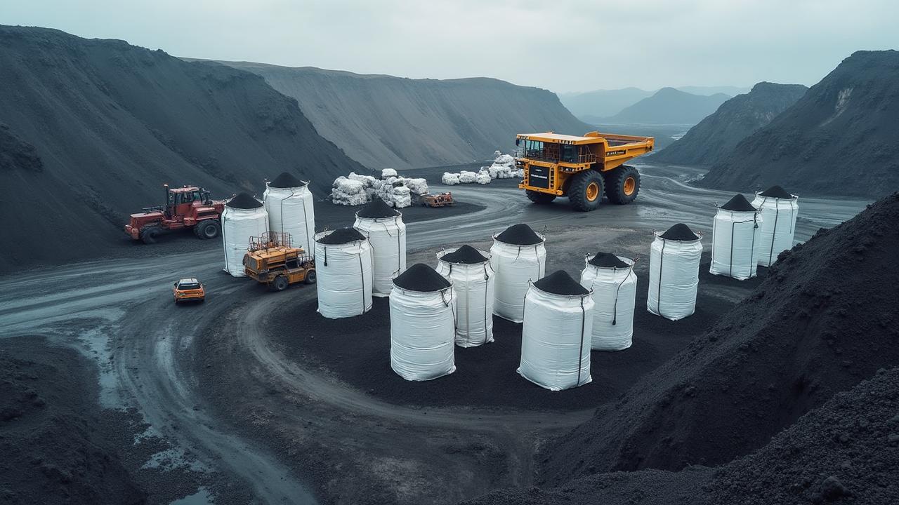 Home jumbo bag for mining coal
